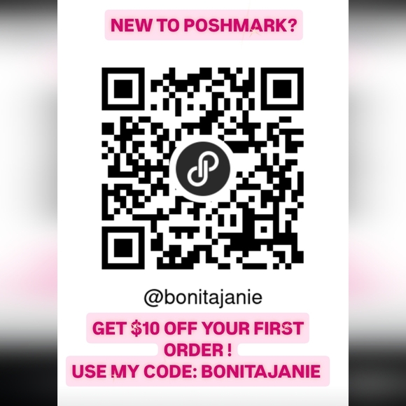 QR Code for Poshmark Discount - Picture 1 of 3